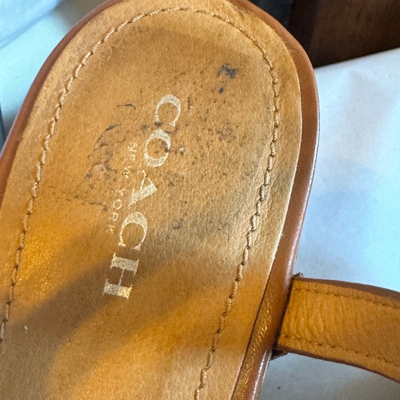 Coach Womans Size 9 Viola Sandal Wood Block PlatformUsed show some wear. - Picture 10 of 15